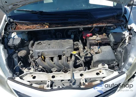 2012 Toyota Yaris Le from USA, damaged, VIN JTDKTUD3XCD534549